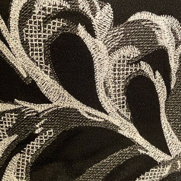 NWT 3.1 Phillip Lim Black & Silver Cropped Silk Tank Top - Picture 6 of 8